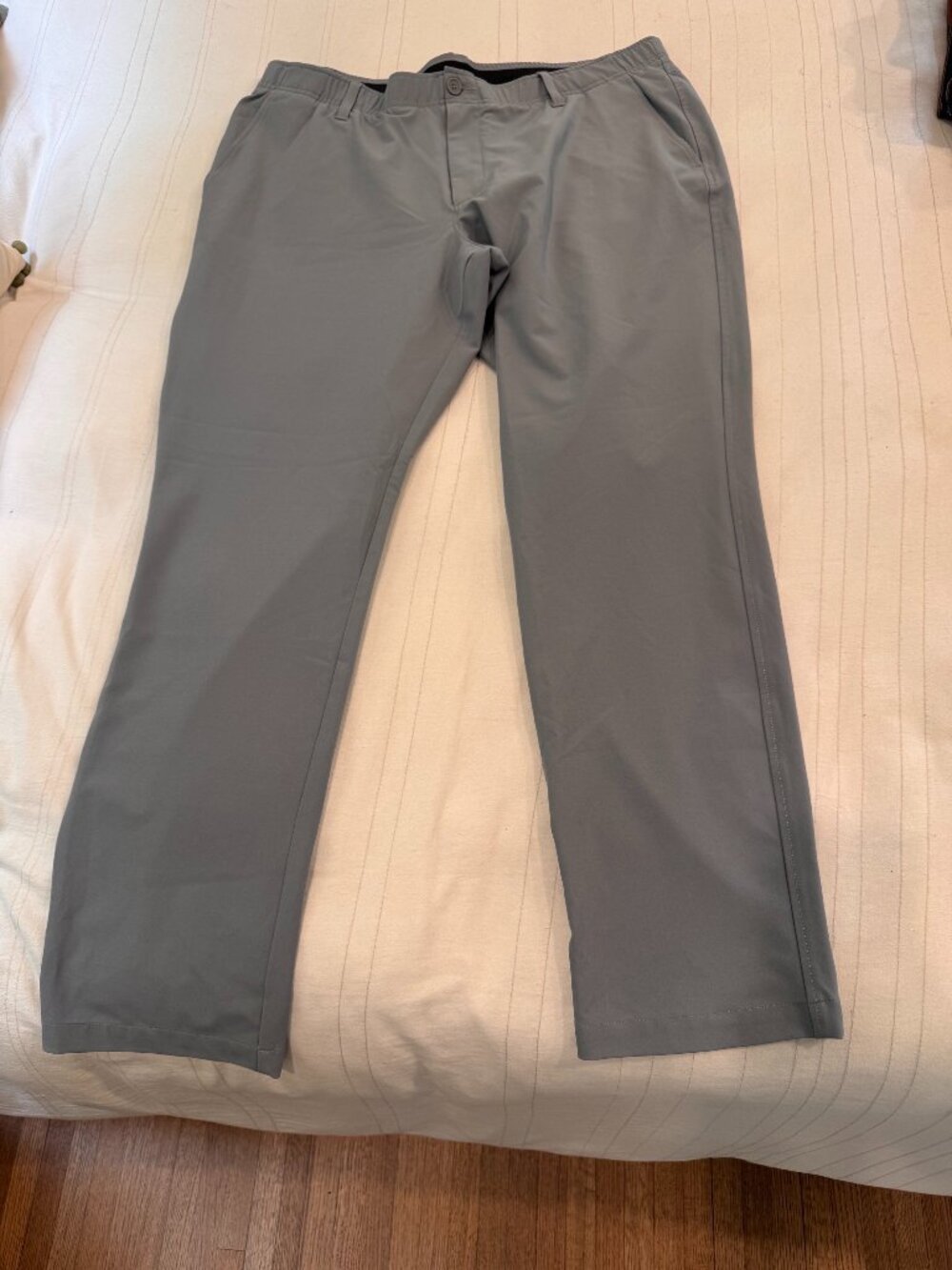 Under Armour Drive Golf Pants in Steel Gray - Straight Leg - 42 x 32